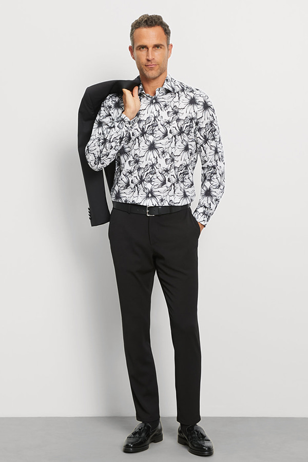 ΠΟΥΚΑΜΙΣΟ OLYMP - 68 ΜΑΥΡΟ